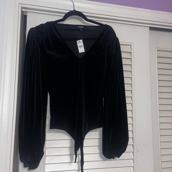 Express bodysuit. Velour/ velvet material - Picture 4 of 4